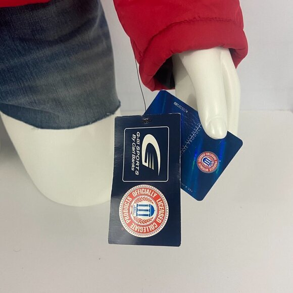 G-III Carl Banks Girls Women's Nebraska Huskers Insulated Jacket Youth Sz M NWT - Picture 4 of 11